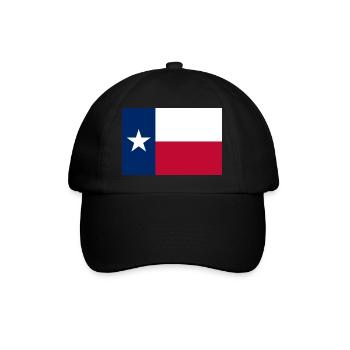 Texas - Casquette classique - noir/noir - Devant