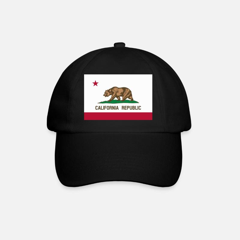 Californie - Casquette classique - noir/noir