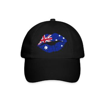 Kissing Mouth (Australie) - Casquette classique - noir/noir - Devant