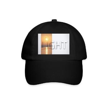 Light - Baseballkappe - Schwarz/Schwarz - Vorne