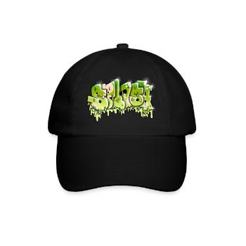 Splash Graffiti - Baseball Cap - black/black - Front