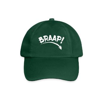 Braap - Baseball Cap - bottle green - Front