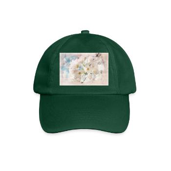la floraison des cerisiers japonais - Casquette classique - vert bouteille - Devant