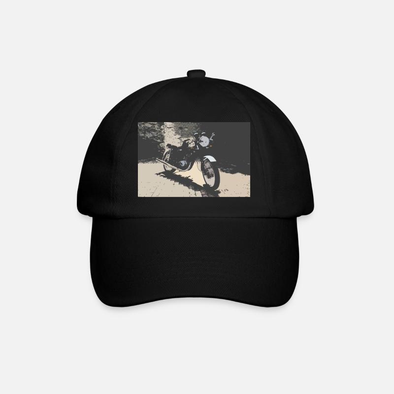 Fresko MZ TS - Baseballkappe - Schwarz/Schwarz