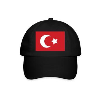 Drapeau de l'Empire ottoman - Casquette classique - noir/noir - Devant