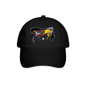 0961 Case cart - Baseball Cap - black/black - Front