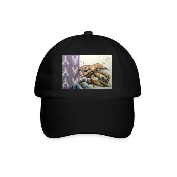 Cancer noble - Casquette classique - noir/noir - Devant