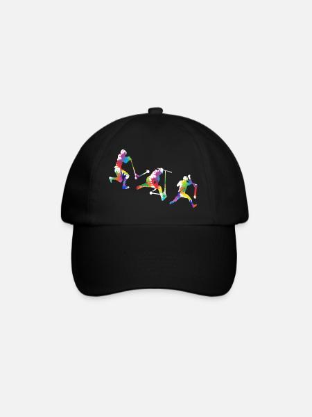 Scooter stunt - Baseball Cap - black/black
