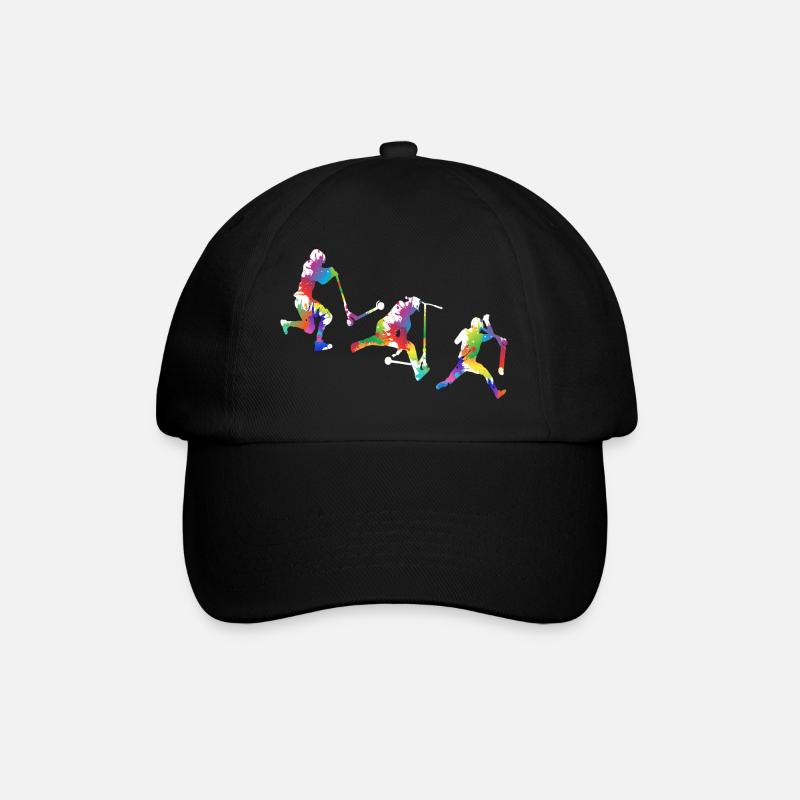 Cascade de scooter - Casquette classique - noir/noir