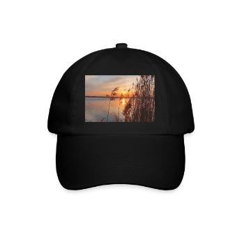 coucher de soleil soleil paysage Sky - Casquette classique - noir/noir - Devant