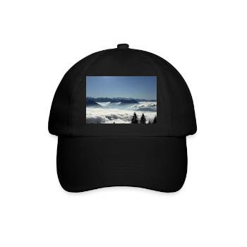 Switzerland, Rigi Berg poster, gift idea Lucerne - Baseball Cap - black/black - Front