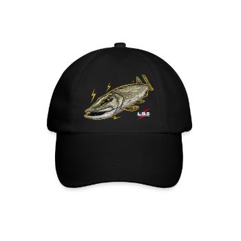 Pike design by LBS - Baseball Cap - black/black - Front