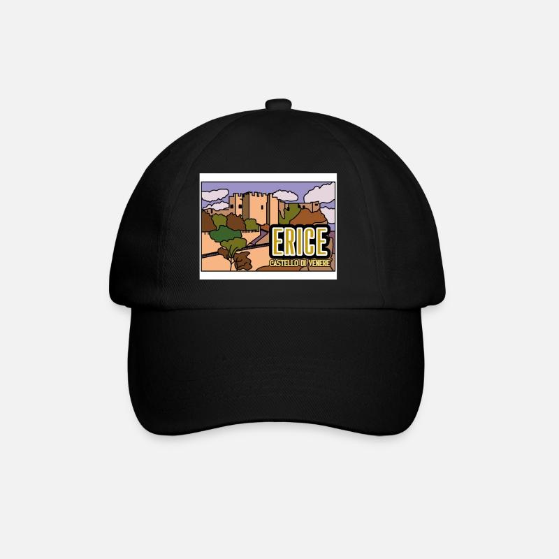 Château de Vénus Erice - Casquette classique - noir/noir