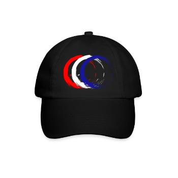 Kroatien - Baseballkappe - Schwarz/Schwarz - Vorne