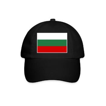 Bulgaria Flag - Baseball Cap - black/black - Front