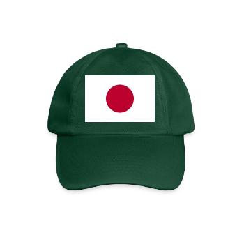 Japon drapeau - Casquette classique - vert bouteille - Devant