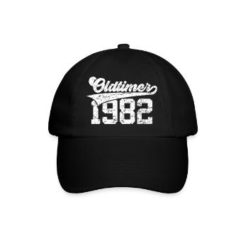 44E ANNIVERSAIRE VOITURE CLASSIQUE 1982 - Casquette classique - noir/noir - Devant
