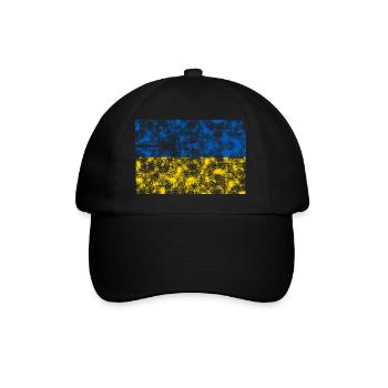 Ukraine - Baseball Cap - black/black - Front