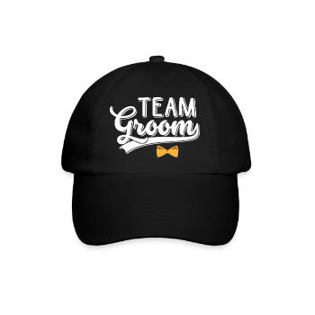 Équipe Groom - Casquette classique - noir/noir - Devant