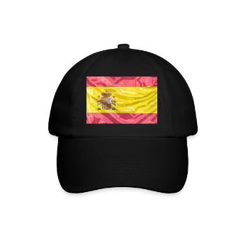 Spain Collection 'by nikkkooo - Baseballkappe - Schwarz/Schwarz - Vorne