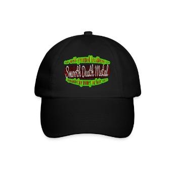 Smooth Death Metal - Baseball Cap - black/black - Front
