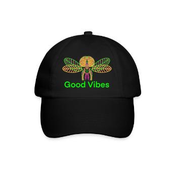 Neon Fly Disco Outfit - Baseball Cap - black/black - Front