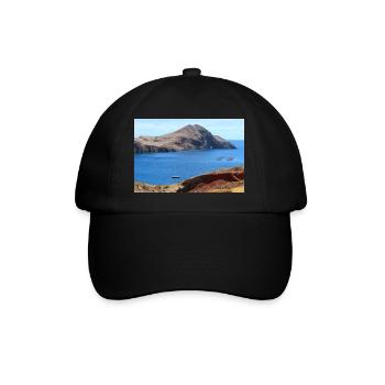 Madeira Portugal Poster - Baseball Cap - black/black - Front
