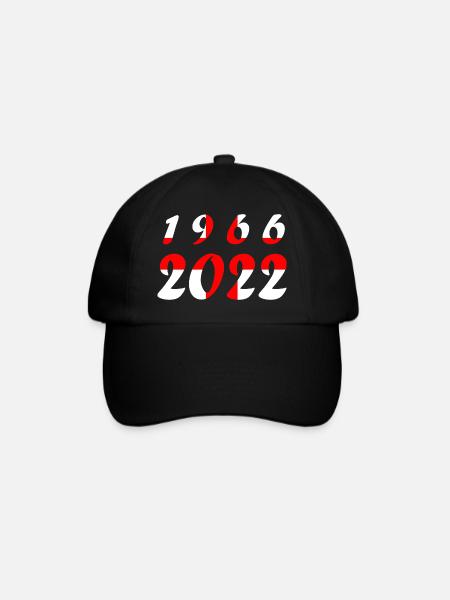 Équipe nationale Angleterre - Casquette classique - noir/noir
