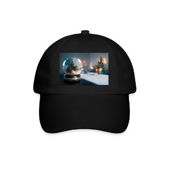 Noël 10 - Casquette classique - noir/noir - Devant