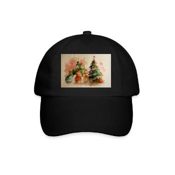 Noël 23 - Casquette classique - noir/noir - Devant