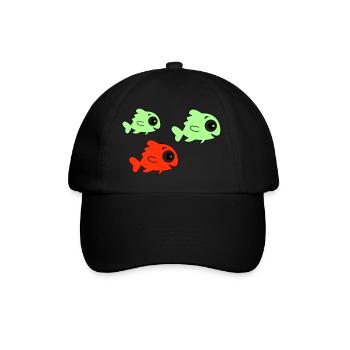 Pisces - Baseball Cap - black/black - Front