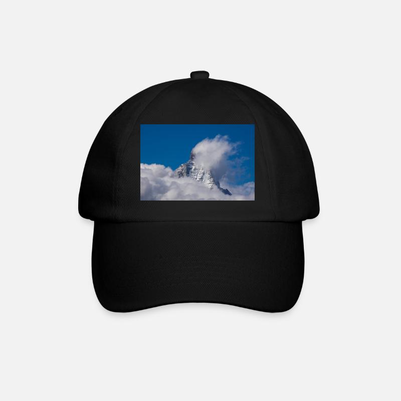Matterhorn - Baseball Cap - black/black