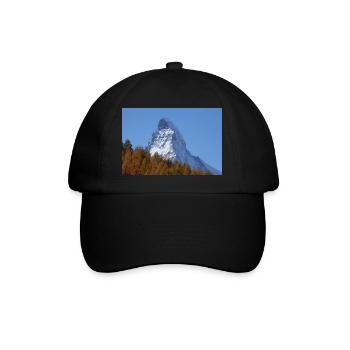 Matterhorn - Baseballkappe - Schwarz/Schwarz - Vorne
