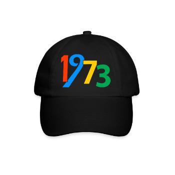 50e anniversaire 1973 50 ans Cadeaux pour hommes Femmes - Casquette classique - noir/noir - Devant