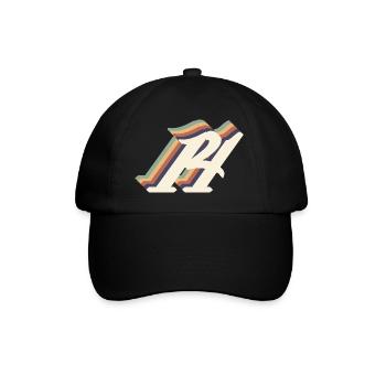 14th anniversary vintage - Baseball Cap - black/black - Front