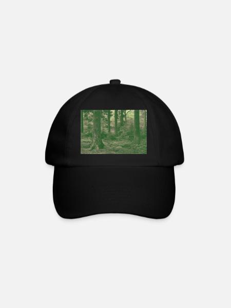 Dreamer Forest - Baseball Cap - black/black