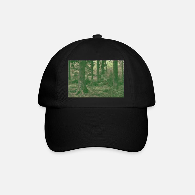 Forêt de rêveurs - Casquette classique - noir/noir