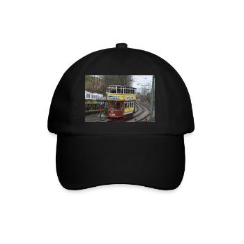 Trams - Baseball Cap - black/black - Front