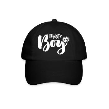 thatsmyboy - Baseball Cap - black/black - Front