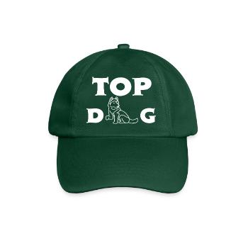 TOP DOG - Baseballkappe - Flaschengrün - Vorne