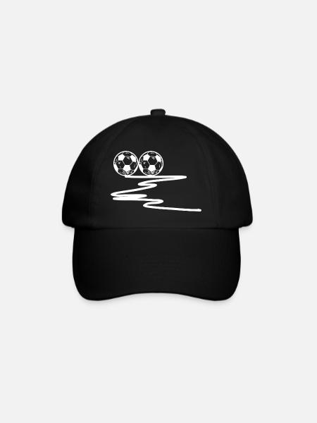 Fußball Football - Casquette classique - noir/noir