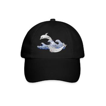 Dolphins - Baseball Cap - black/black - Front