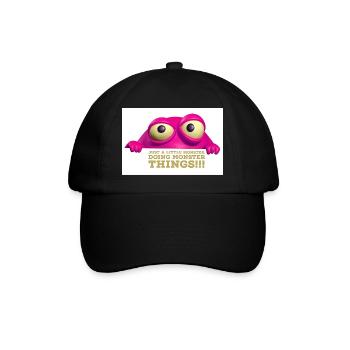 Mighty monsters - Baseball Cap - black/black - Front