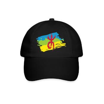Z Imazighen (Amazigh flag) - Baseball Cap - black/black - Front