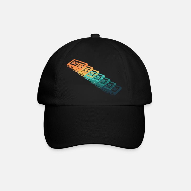 Cassette vintage - Casquette classique - noir/noir