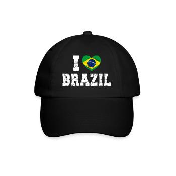 Brazil - Baseball Cap - black/black - Front