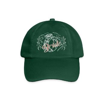 BRAUT, TSHIRT - Baseballkappe - Flaschengrün - Vorne