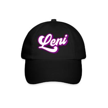 Leni | Couleurs changeantes - Casquette classique - noir/noir - Devant