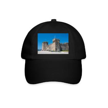 Burg und Festung Kamerlengo (Kaštel Kamerlengo) - Baseballkappe - Schwarz/Schwarz - Vorne