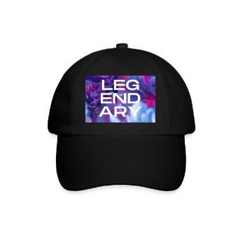 Design légendaire - Casquette classique - noir/noir - Devant